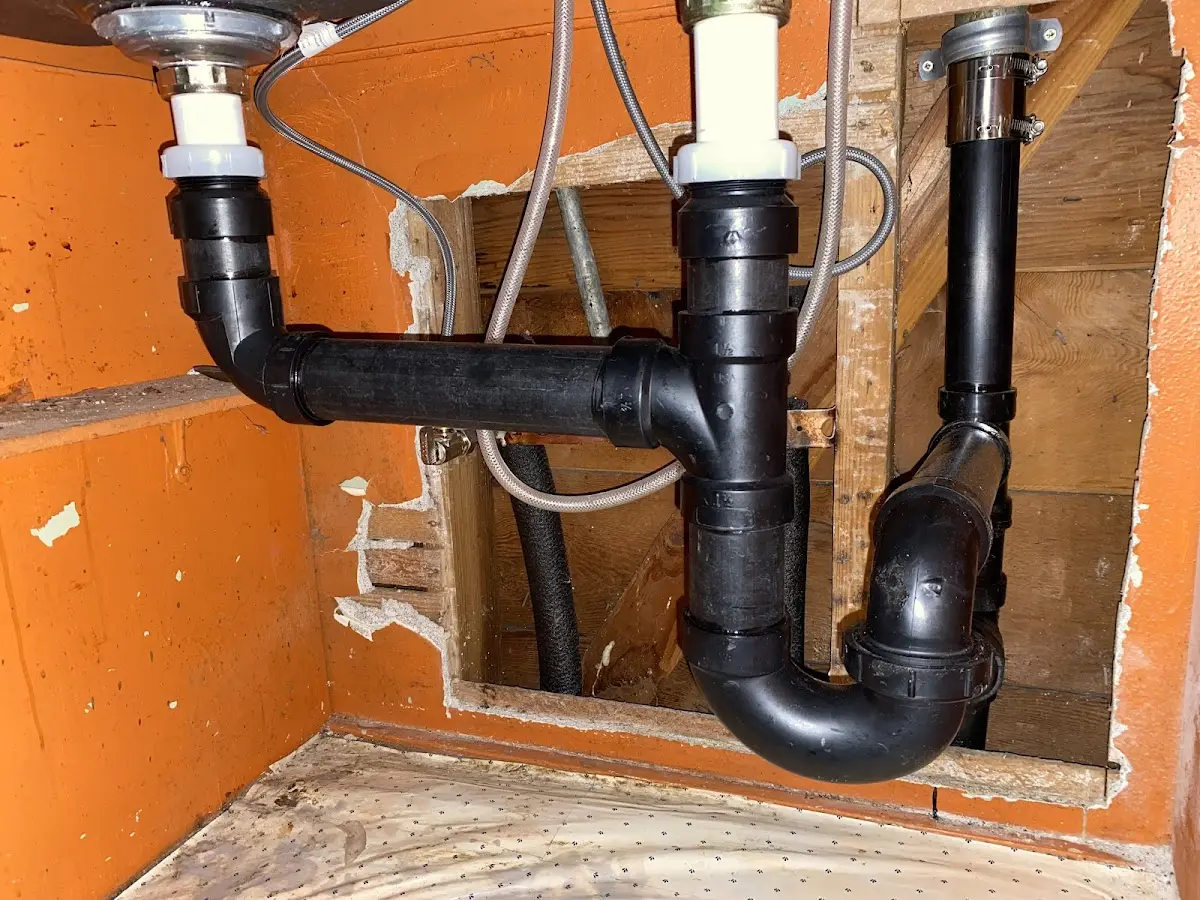 Professional Repiping Services equipment and tools on the job in Acton